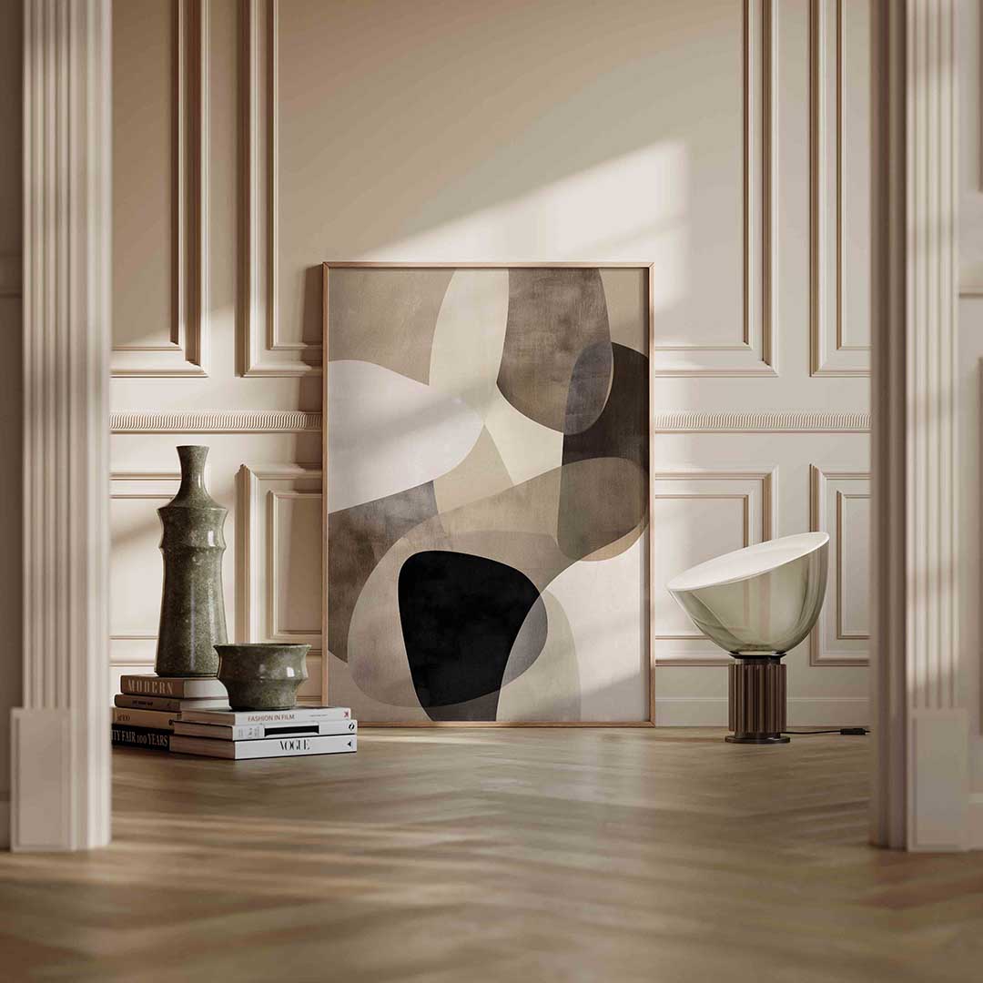 Abstracte vormen Poster