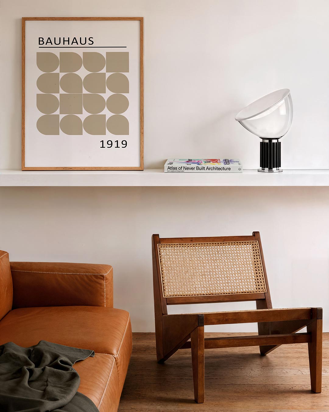 Vormritme en lijnen Poster