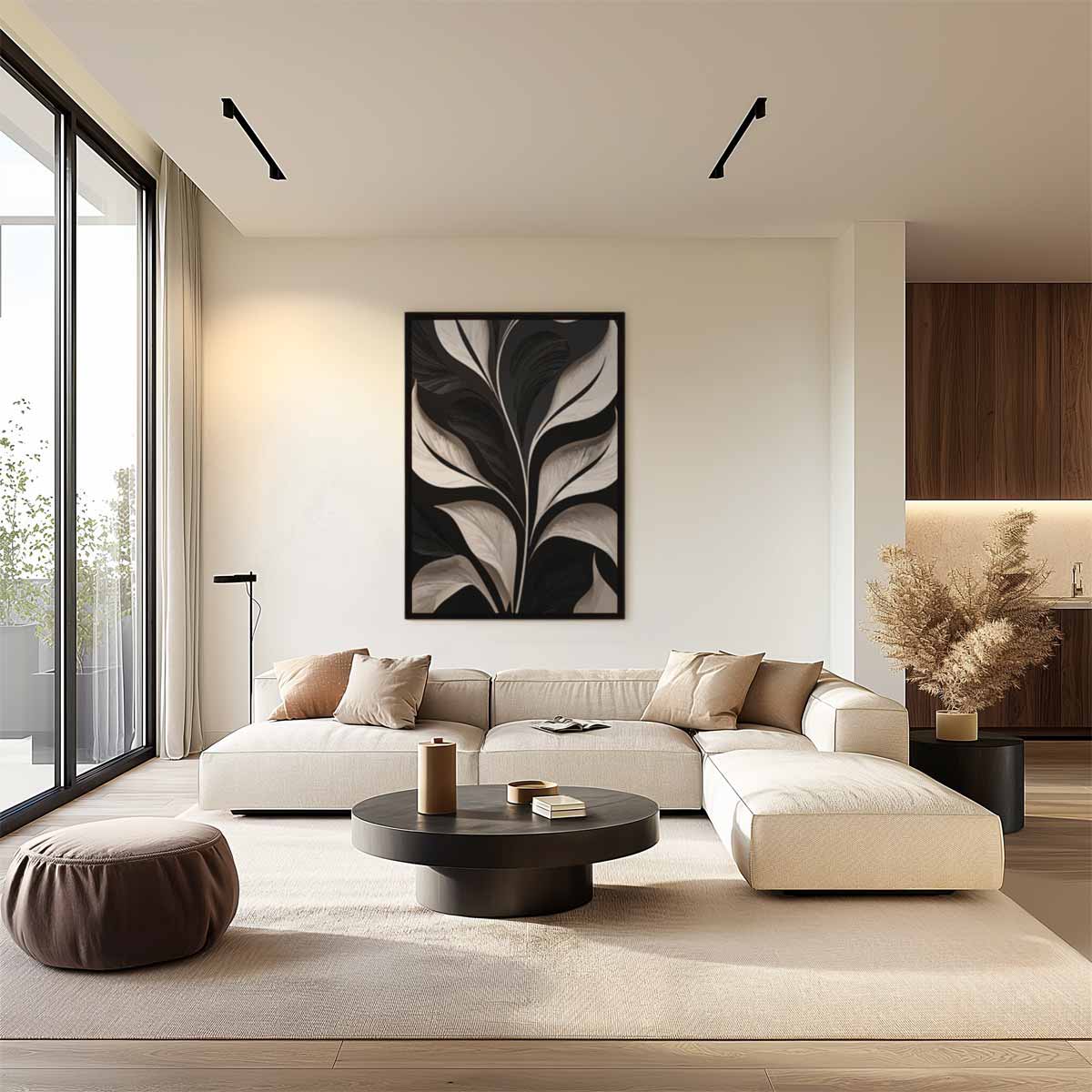 Natuurlijke Elegantie Kunstwerk-canvas-dibond-plexiglas-wanddecoratie-WallArtistic