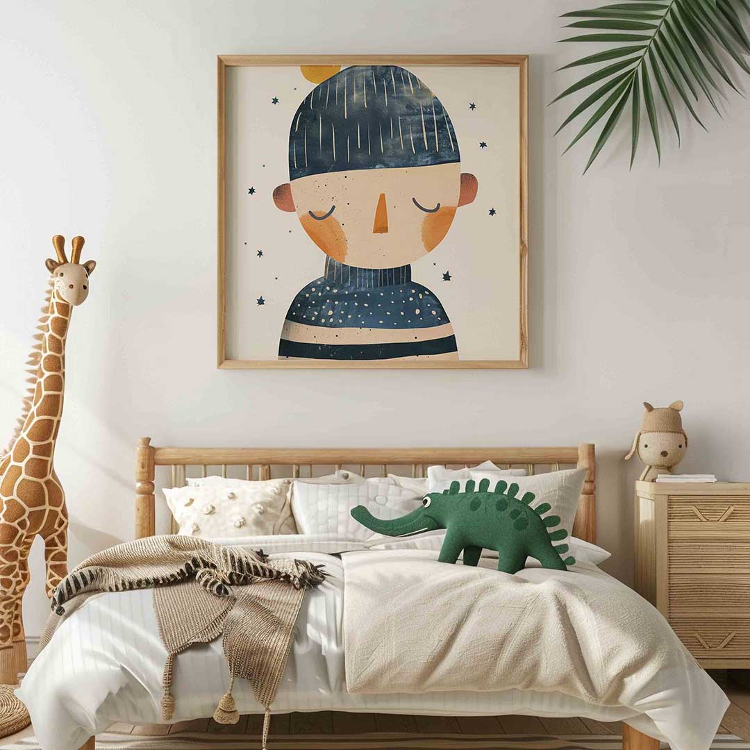 Slapende figuur Poster
