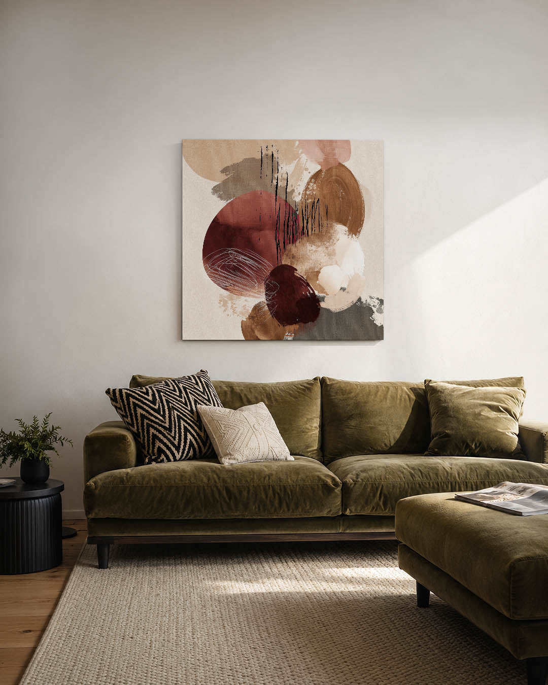 Organische vormen Kunstwerk