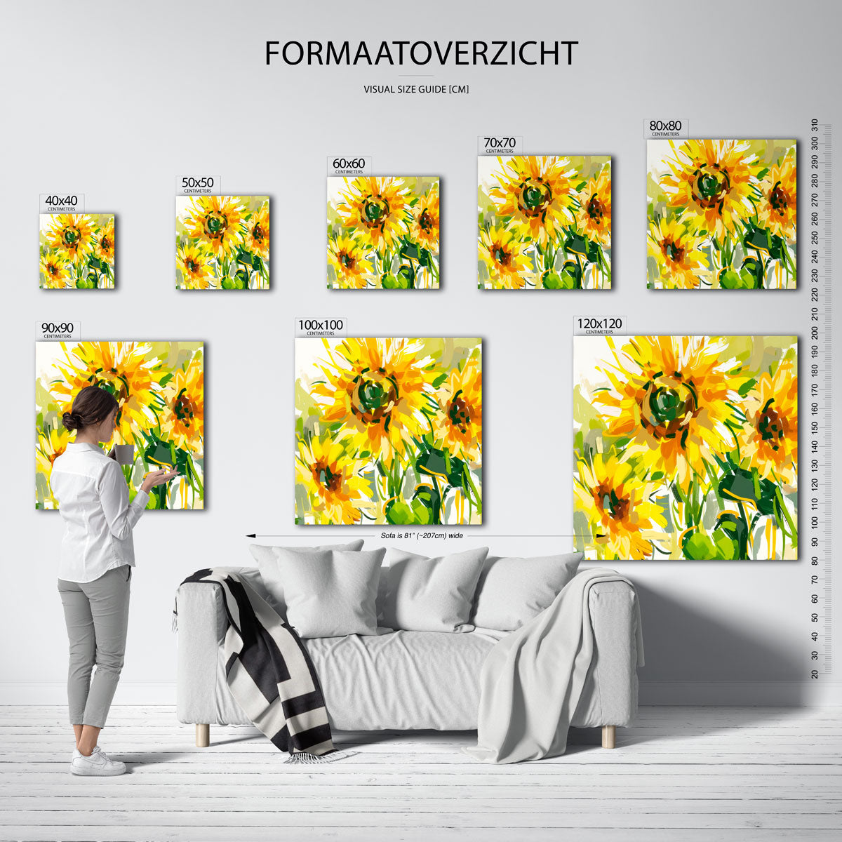 Zonnebloemen Poster
