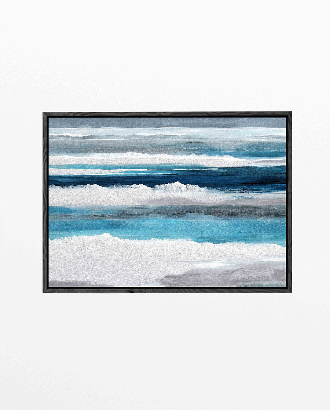 Horizontale kleurenlagen Kunstwerk