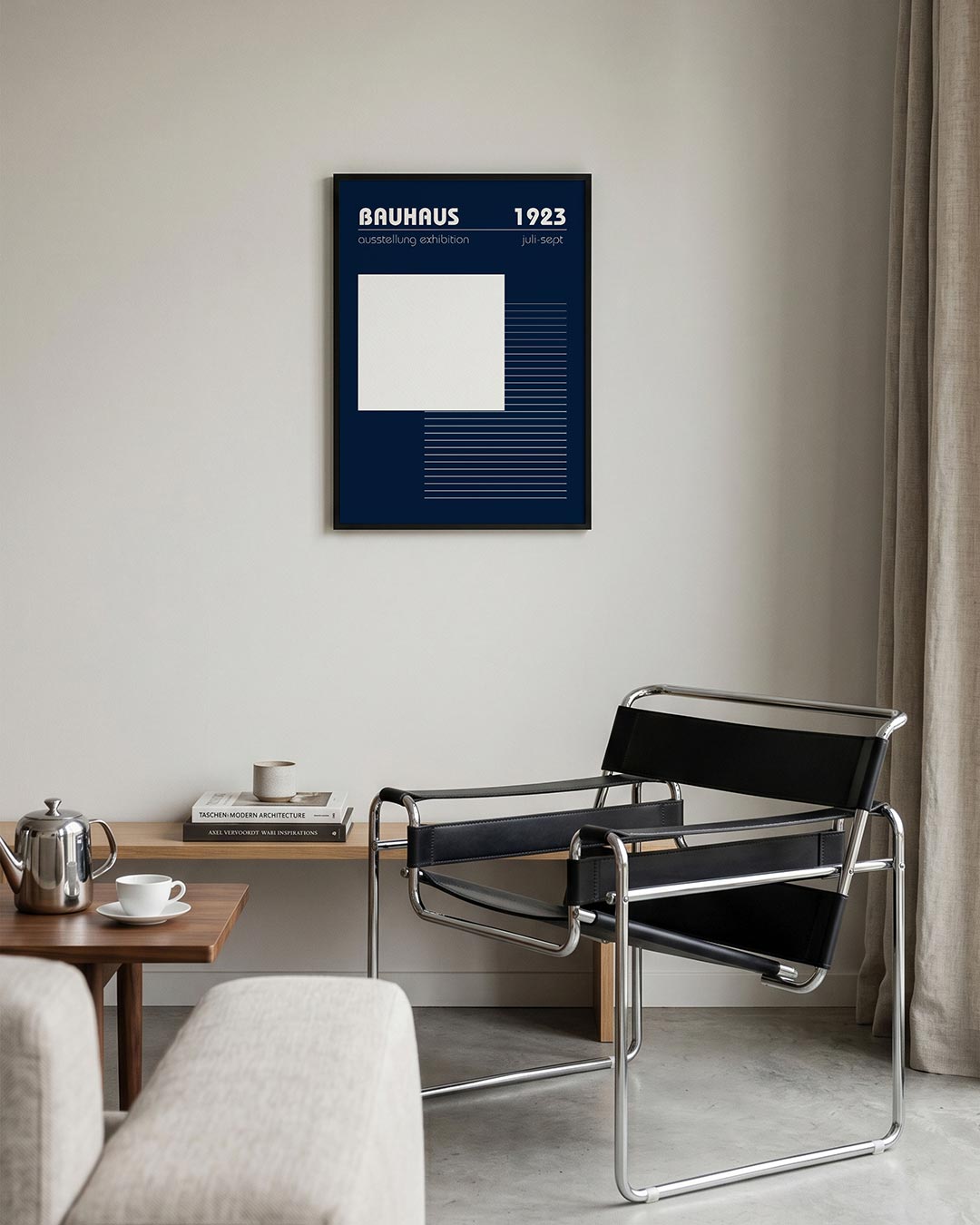 Lijnen en vlaken Poster