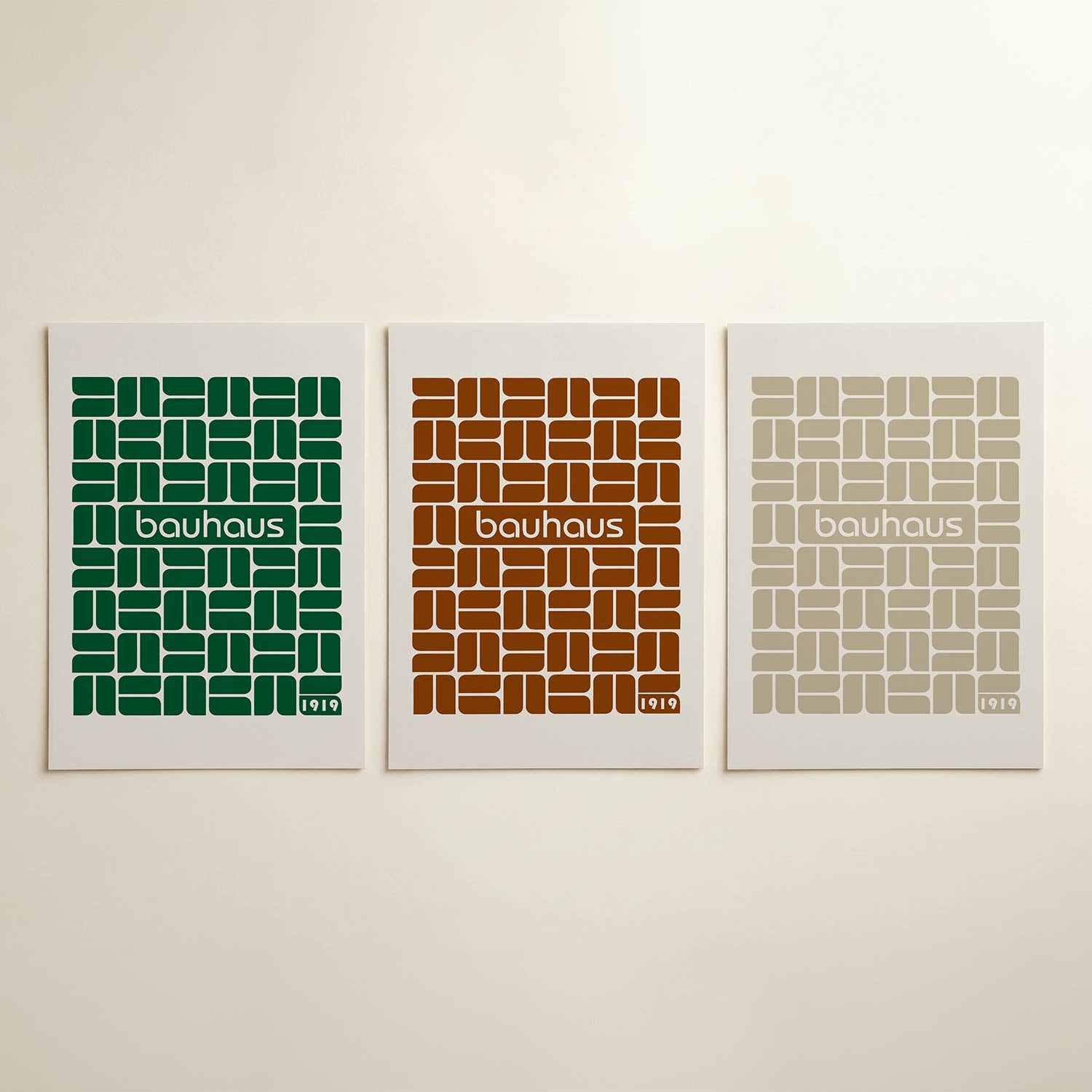 Patroon en ritme Posterset