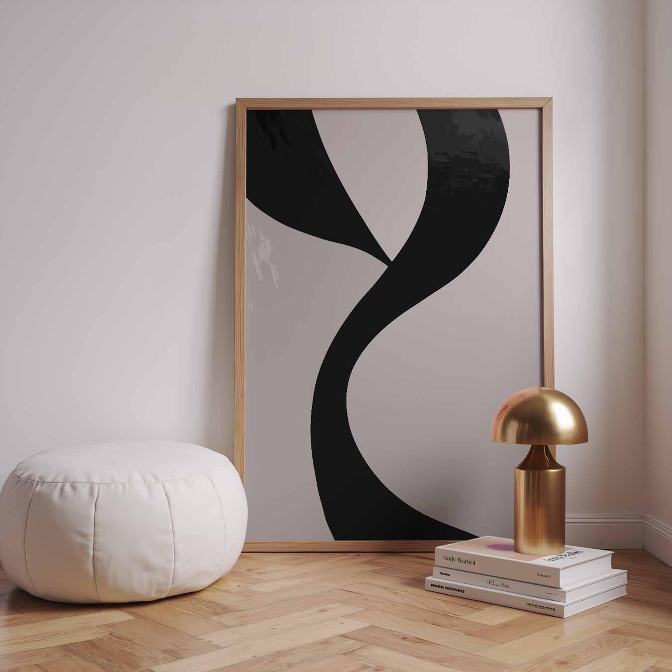 Moderne Abstracte Kunstposter-WallArtistic