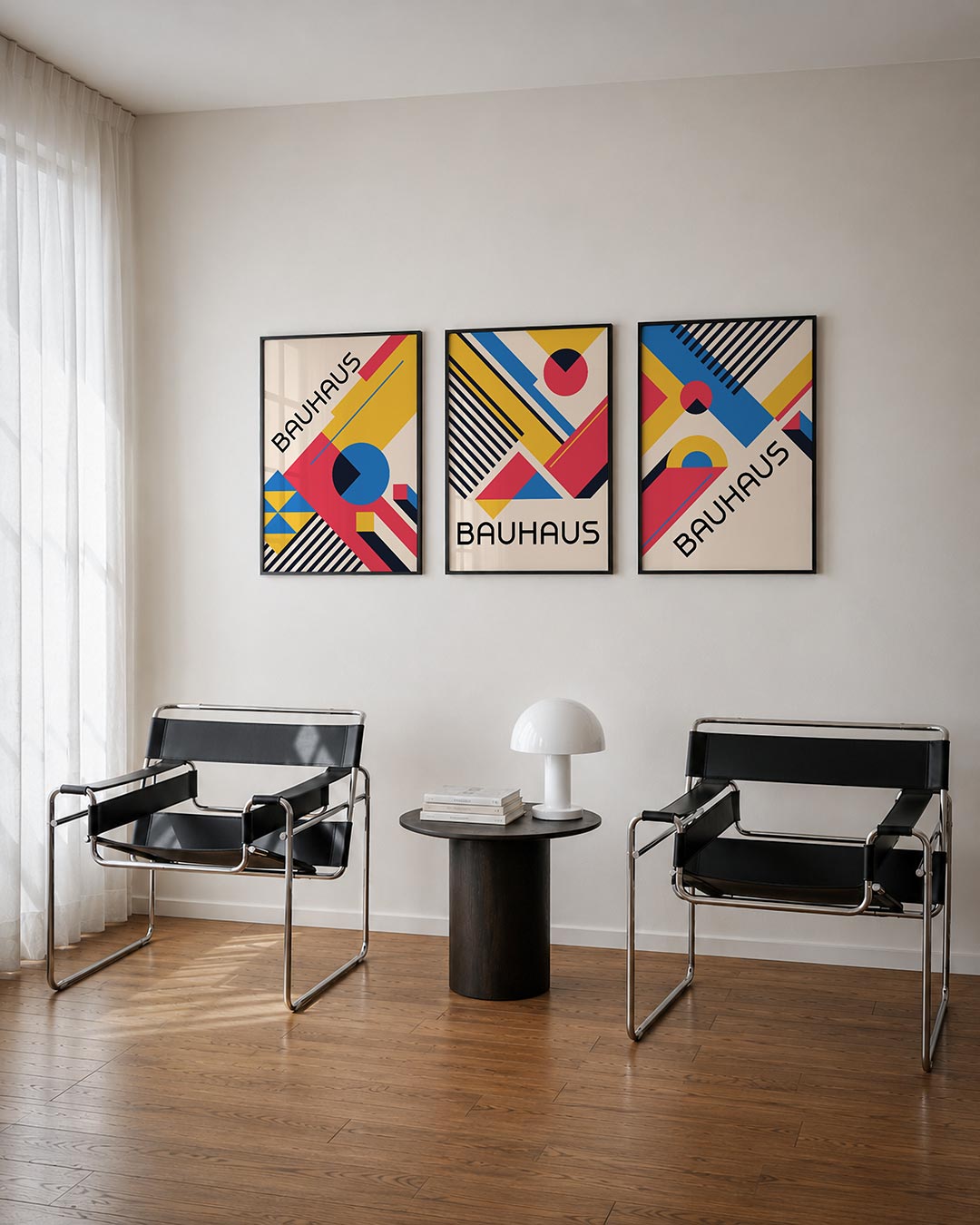 Vormen en vlakken Posterset