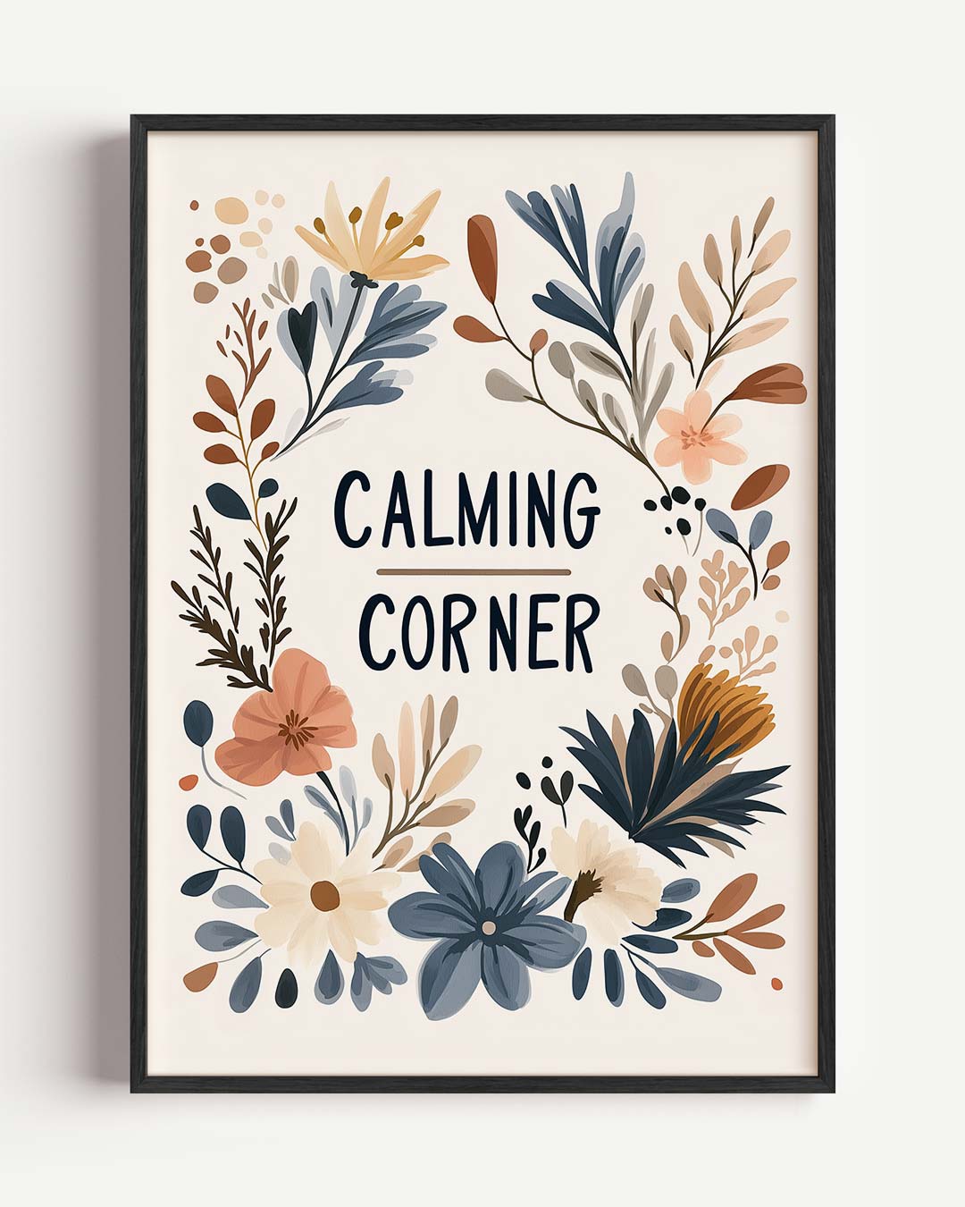 Calming Corner Bloemenposter-WallArtistic