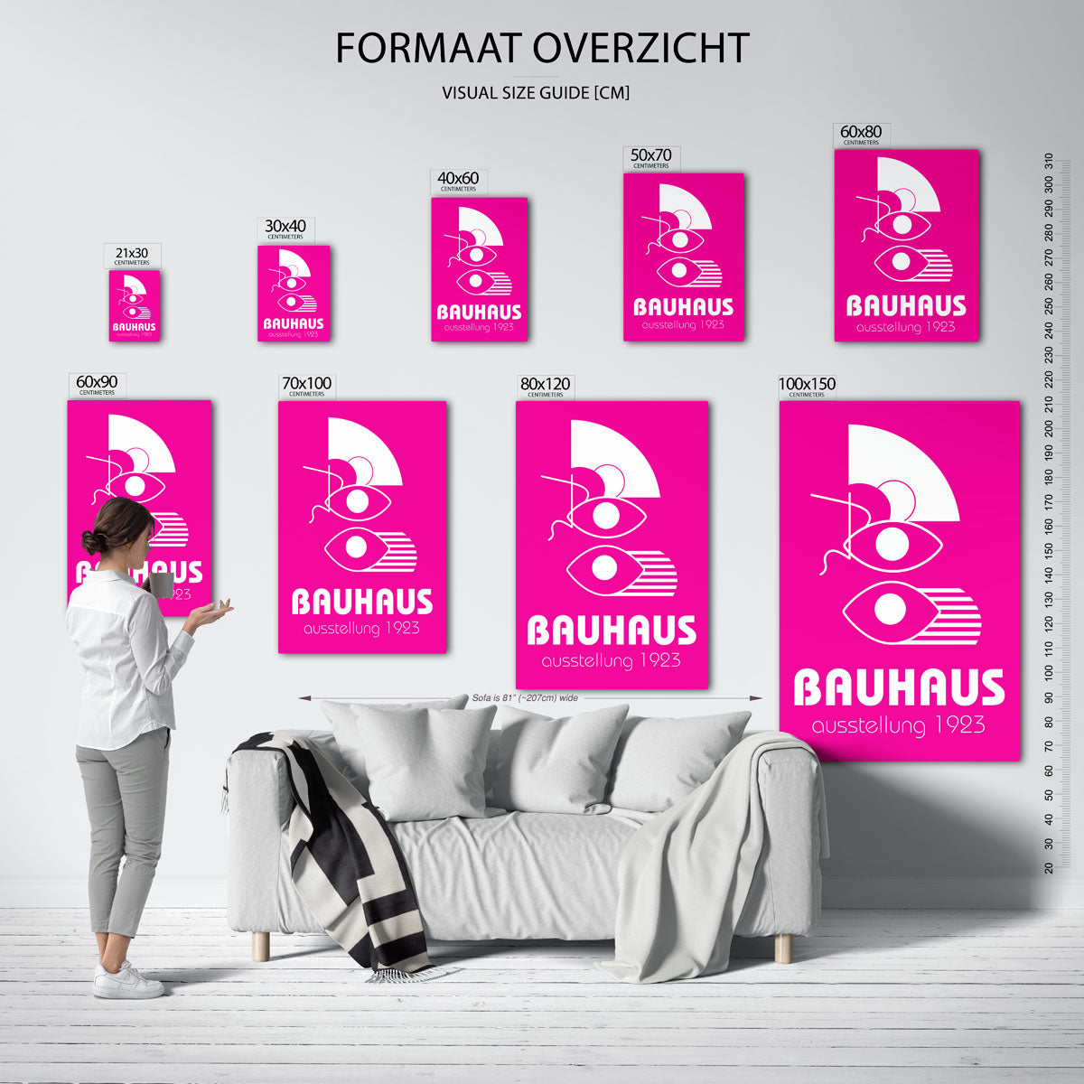 Vormen en vlakken Poster