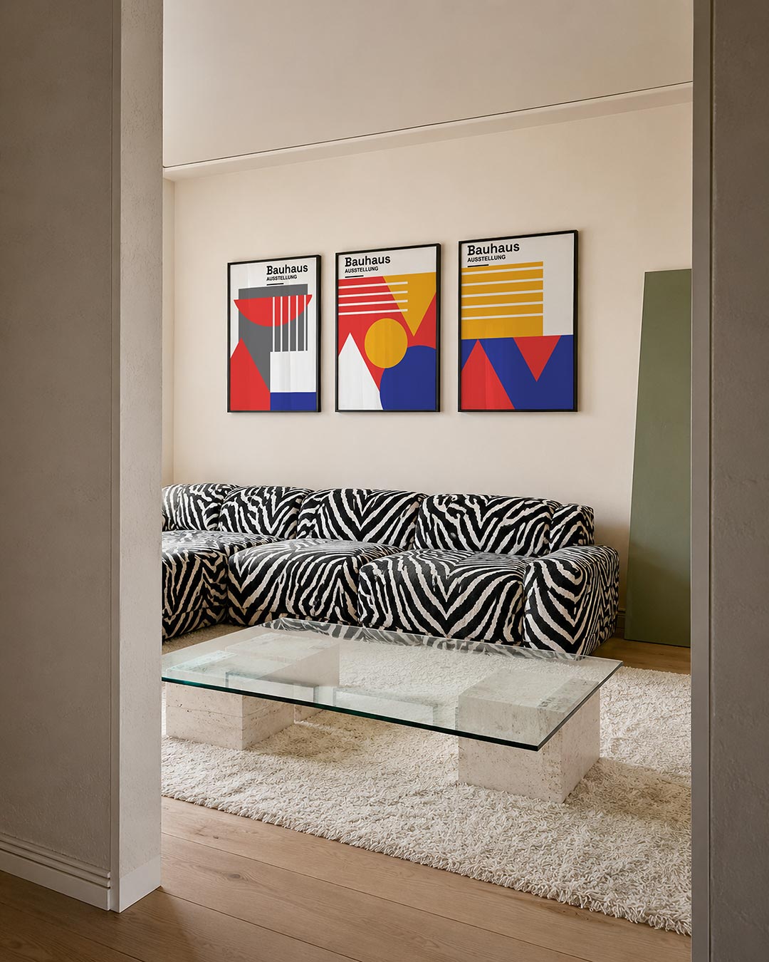 Kleur en lijnenspel Posterset