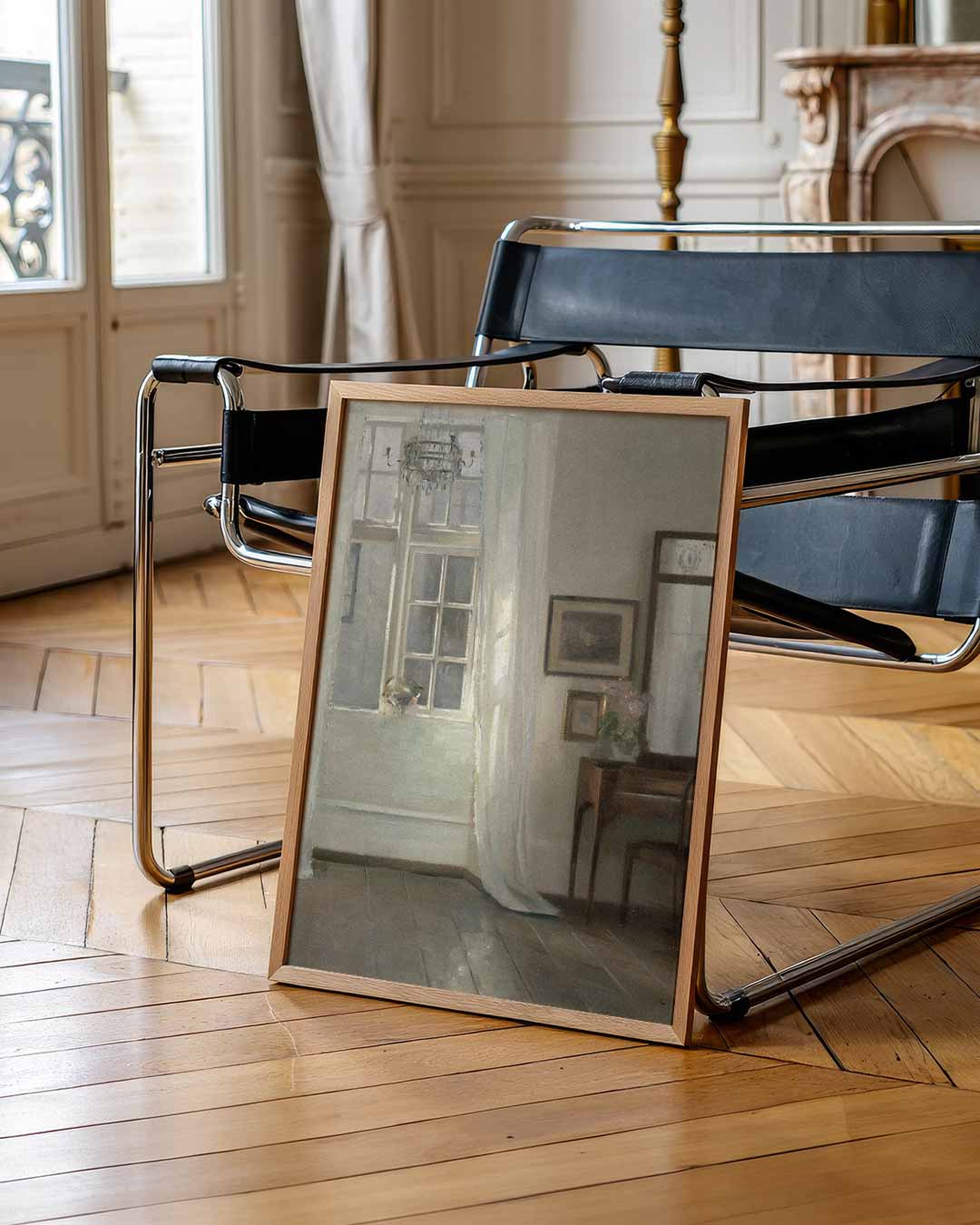 Rustieke Elegantie Interieur Poster-WallArtistic