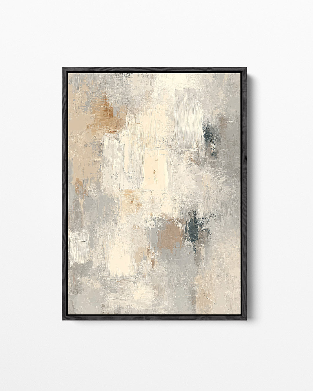 Zachte kleuren compositie Kunstwerk