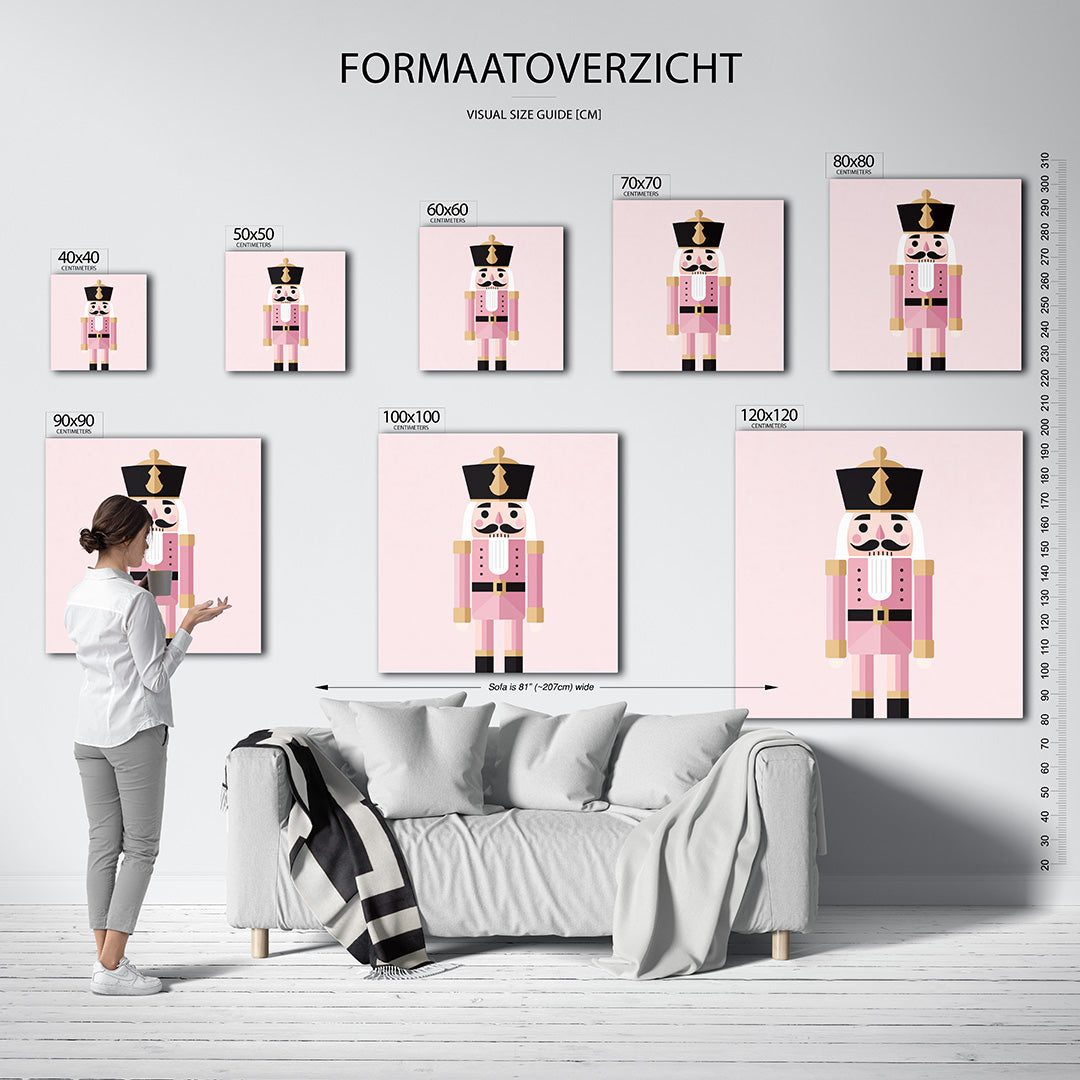 Speelse soldaat Kunstwerk