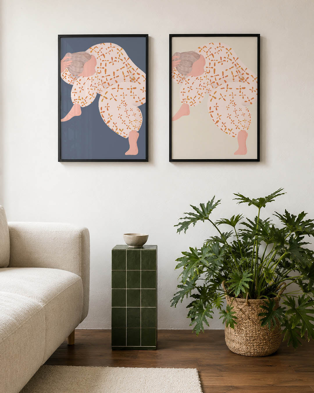 Vorm en kleurenspel Posterset