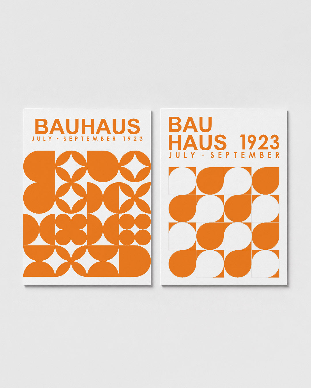 Vormenspel en kleur Posterset