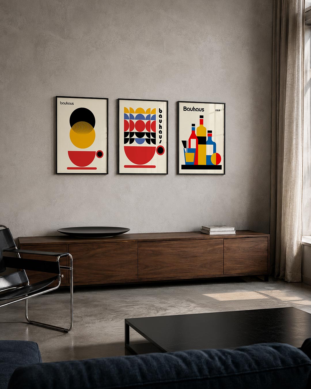 Vormen en vlakkenspel Posterset