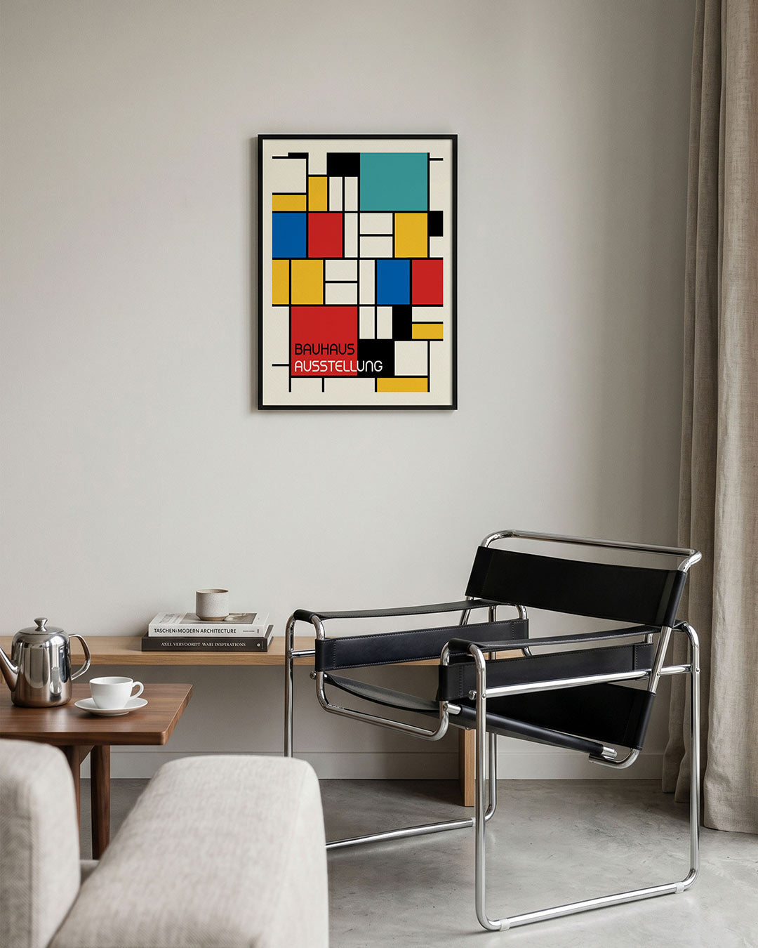 Vorm en kleurvlakken Poster