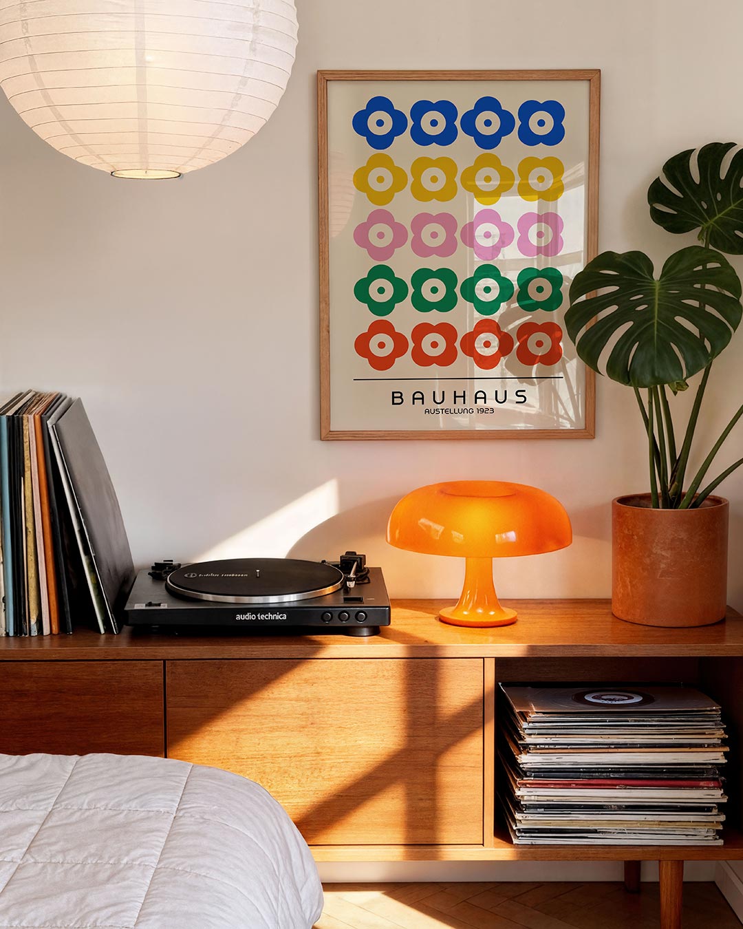 Bloemvormen en ritme Poster