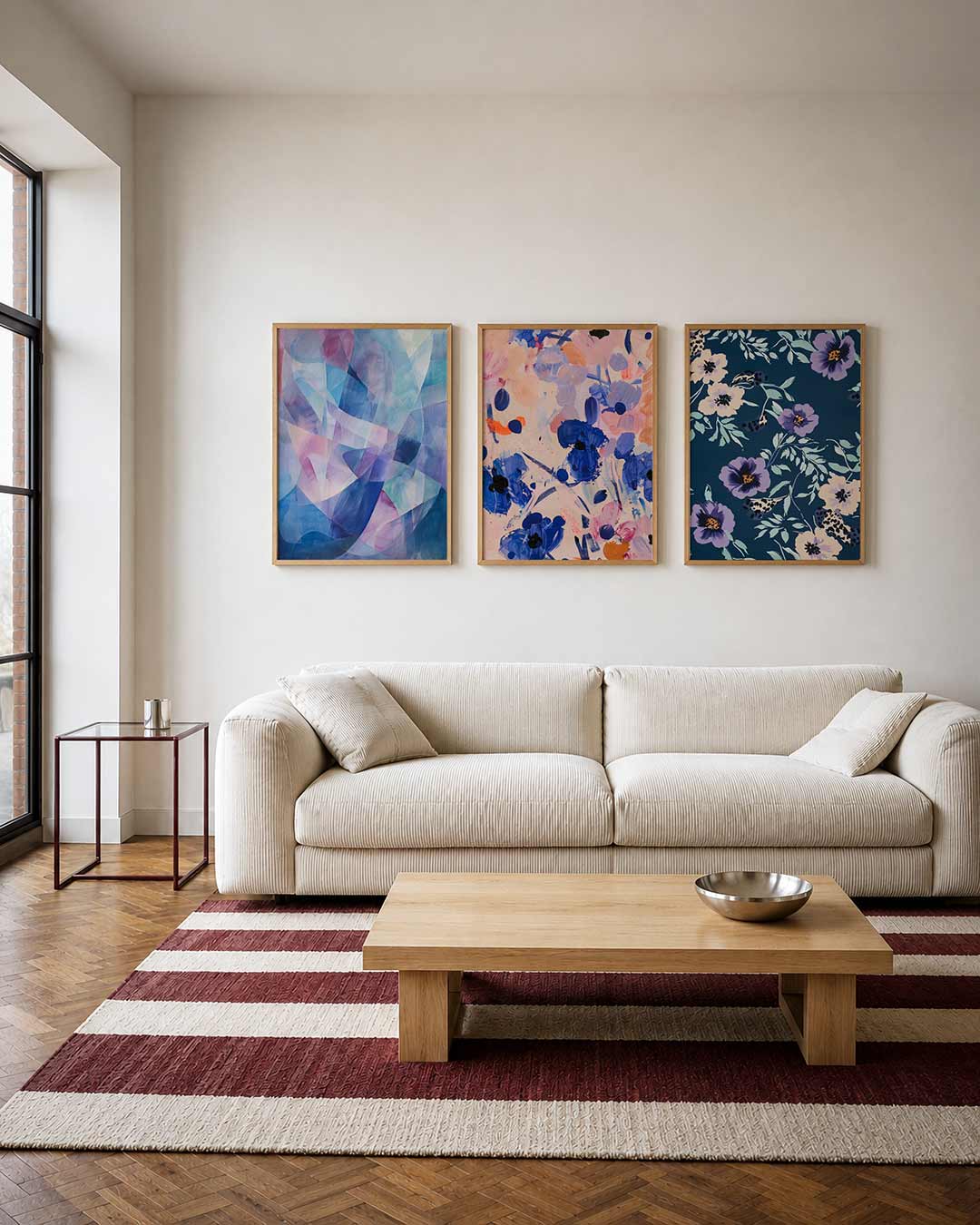 Kleurvlakken harmonie Posterset