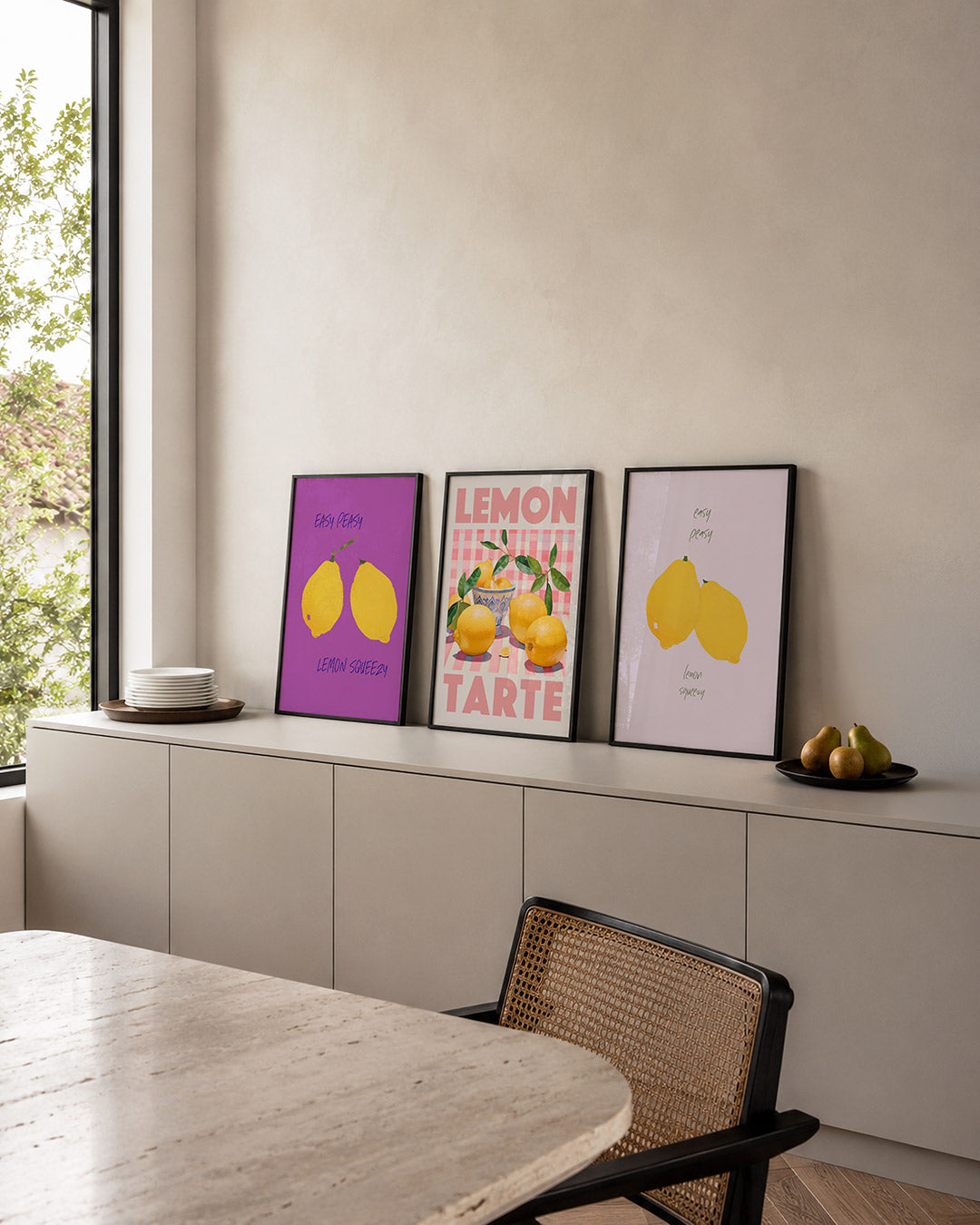 Citroen kleurenspel Posterset