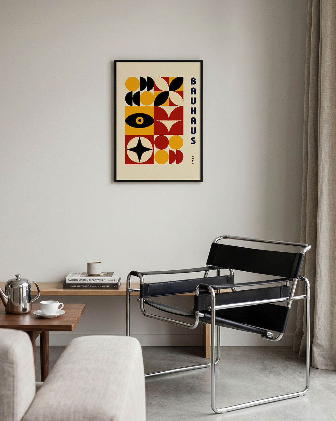 Vorm en kleurvlakken Poster