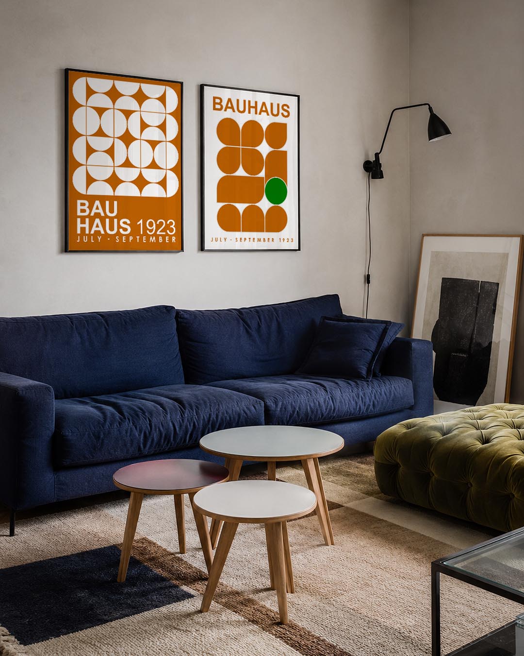 Vormenspel en kleur Posterset