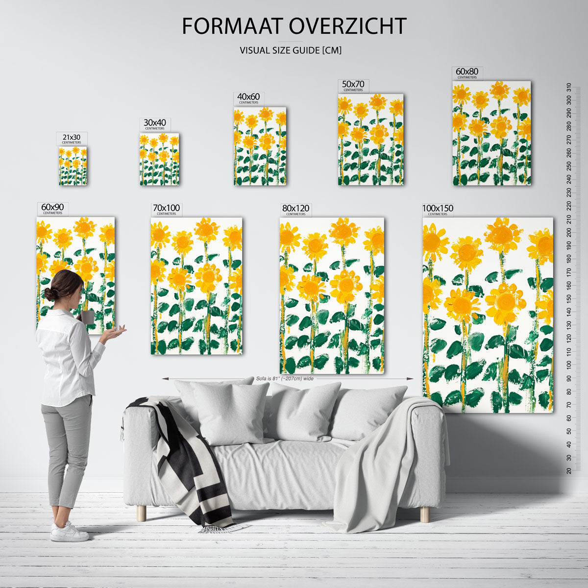 Zonnebloemen Poster