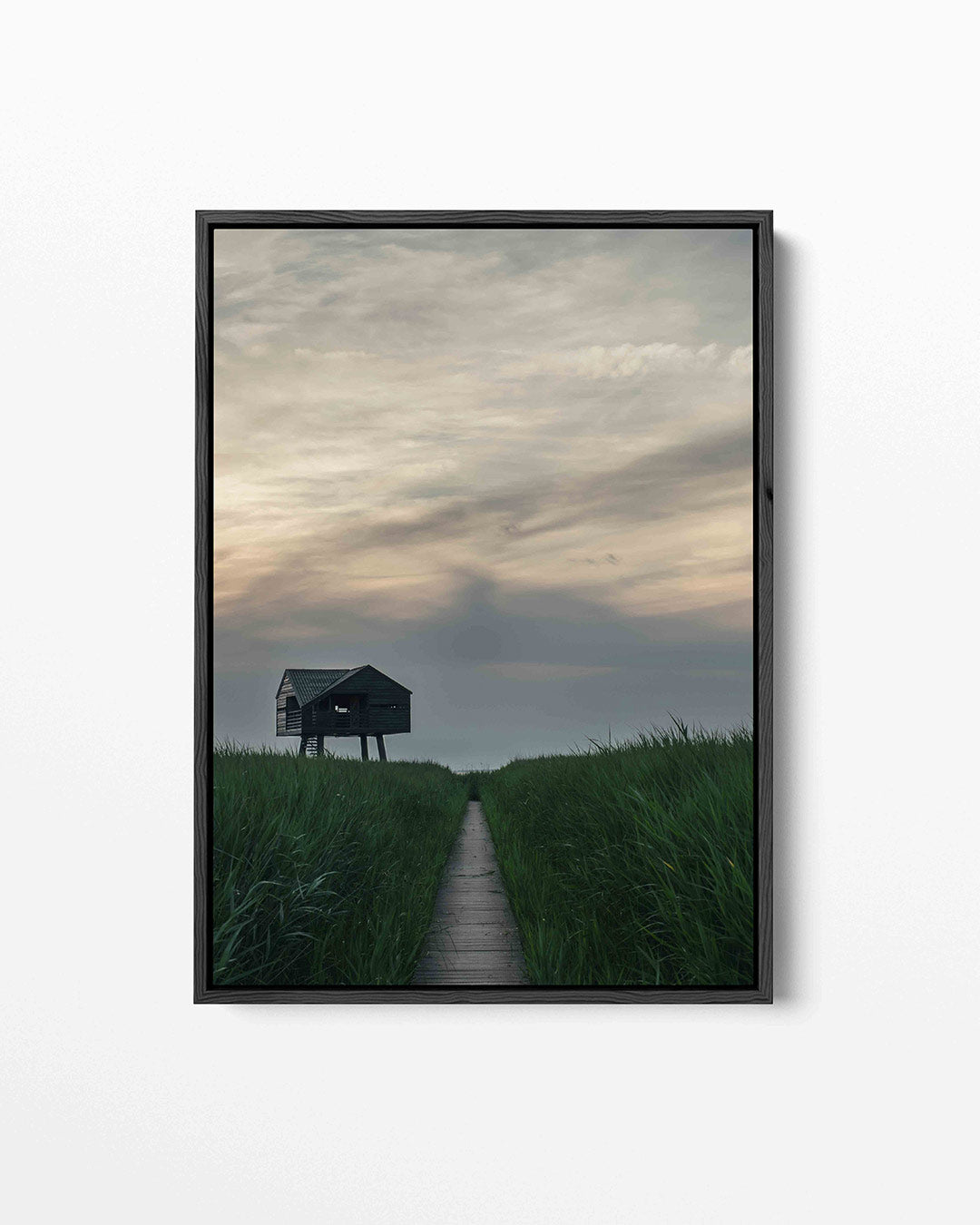 Rustige landschapscène Kunstwerk