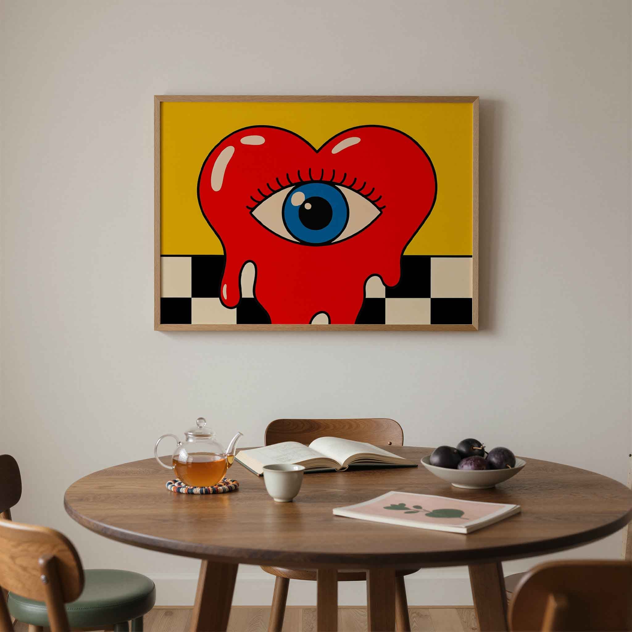 Oog in hart Poster