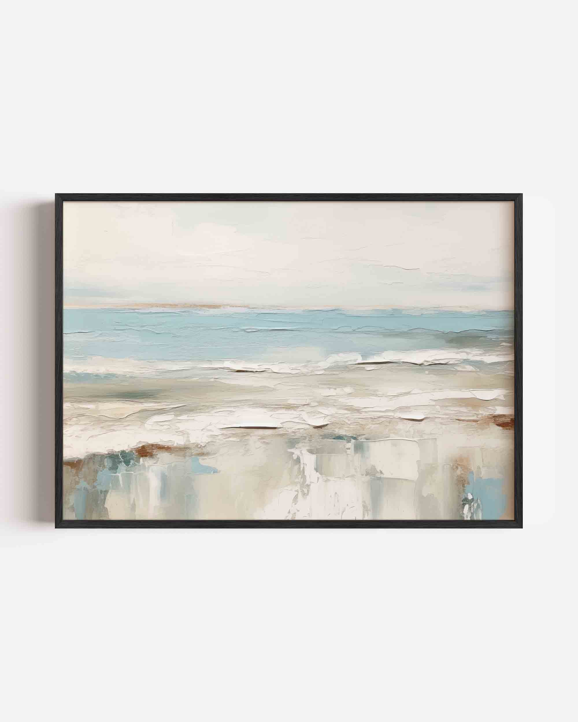 Strand en zee Poster