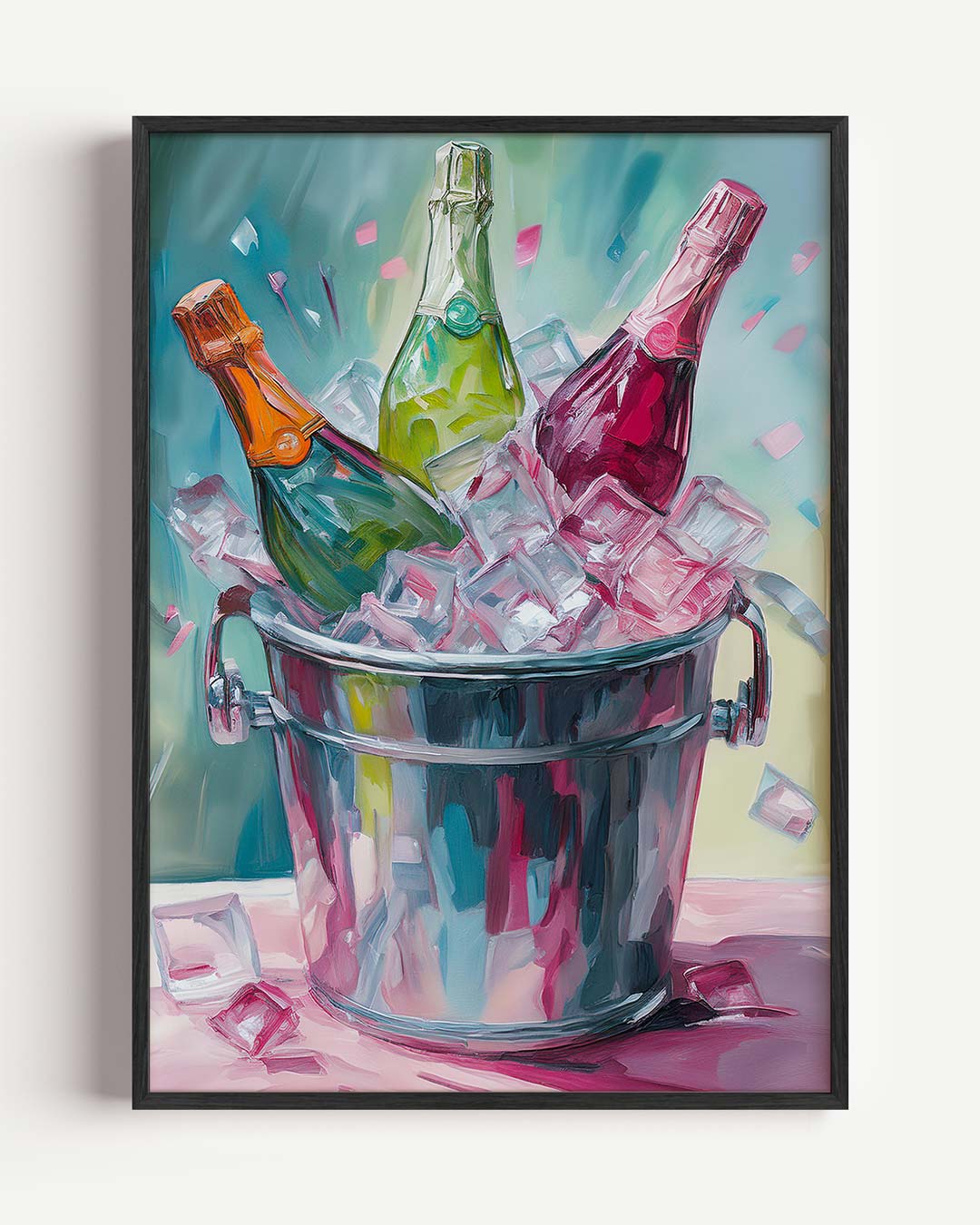 Bubbly Celebration Poster-WallArtistic
