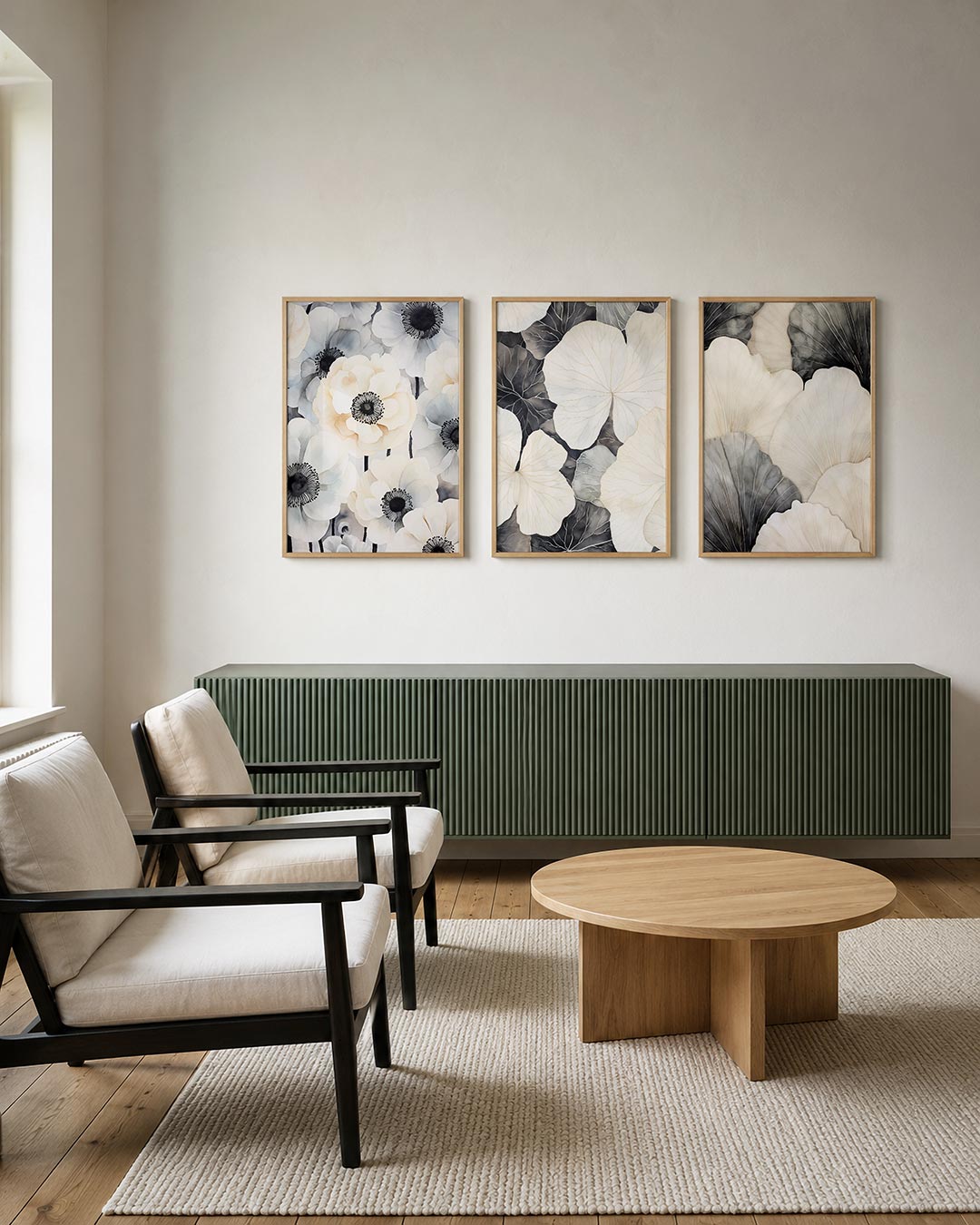 Bloemrijke harmonie Posterset