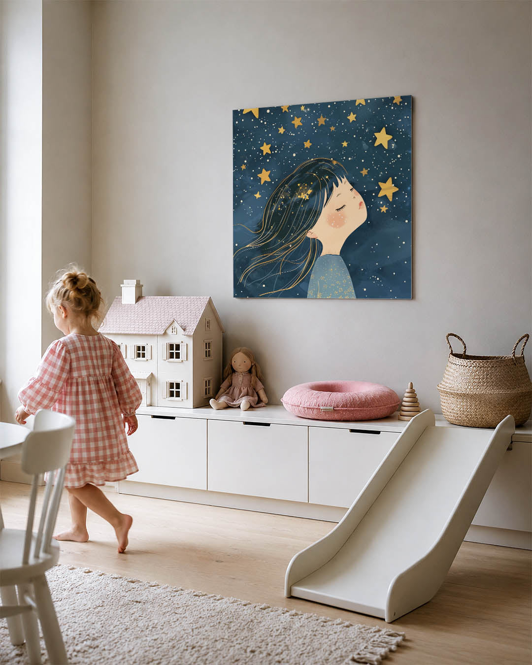 Dromerige sterrenhemel Kunstwerk