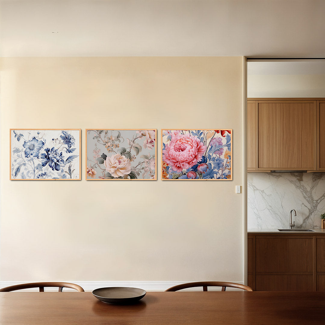 Bloemrijke harmonie Posterset