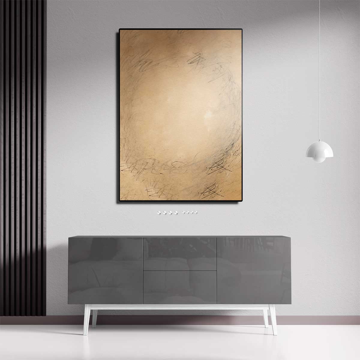 Rustige Wervelingen Kunstwerk-canvas-dibond-plexiglas-wanddecoratie-WallArtistic