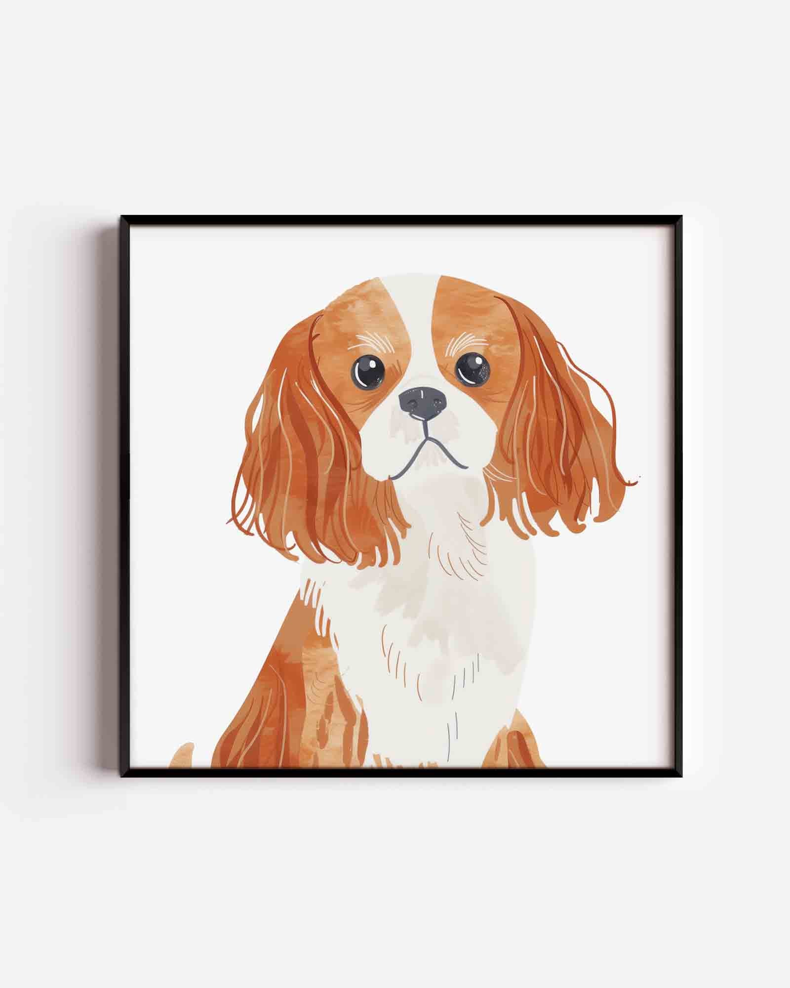 Hond met lange oren Poster