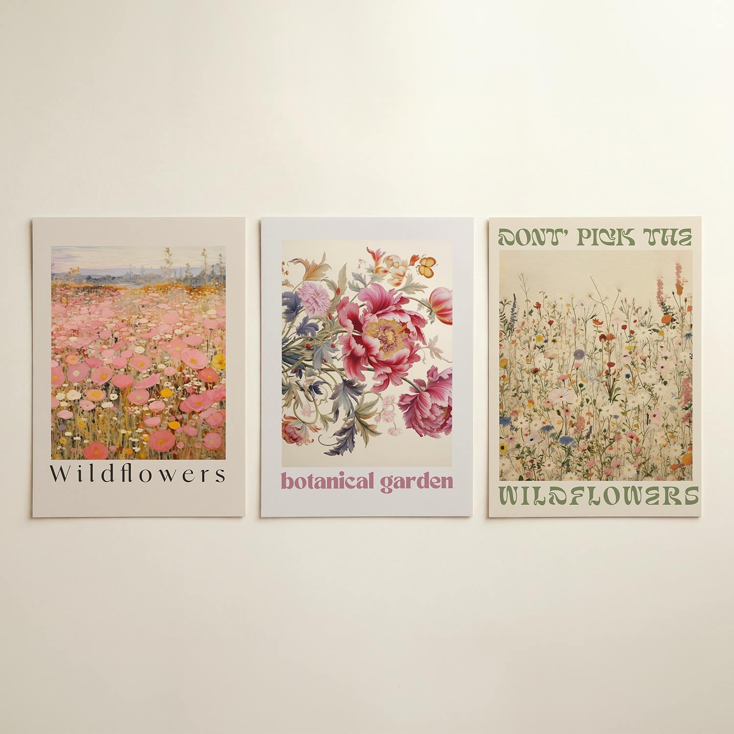 Bloemenweelde Posterset
