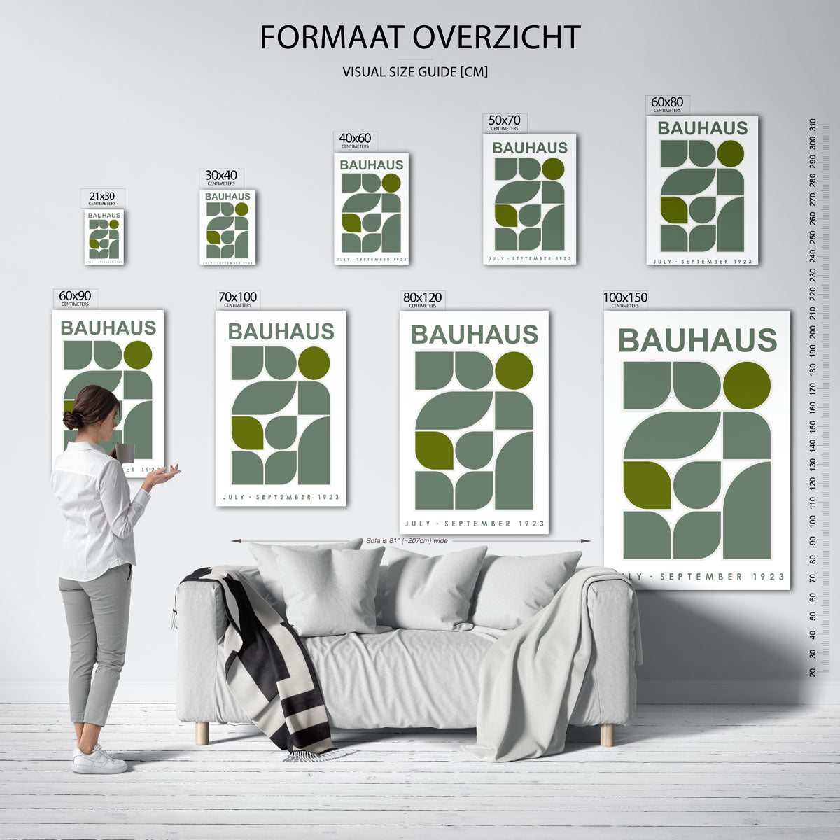 Vorm en balans Poster