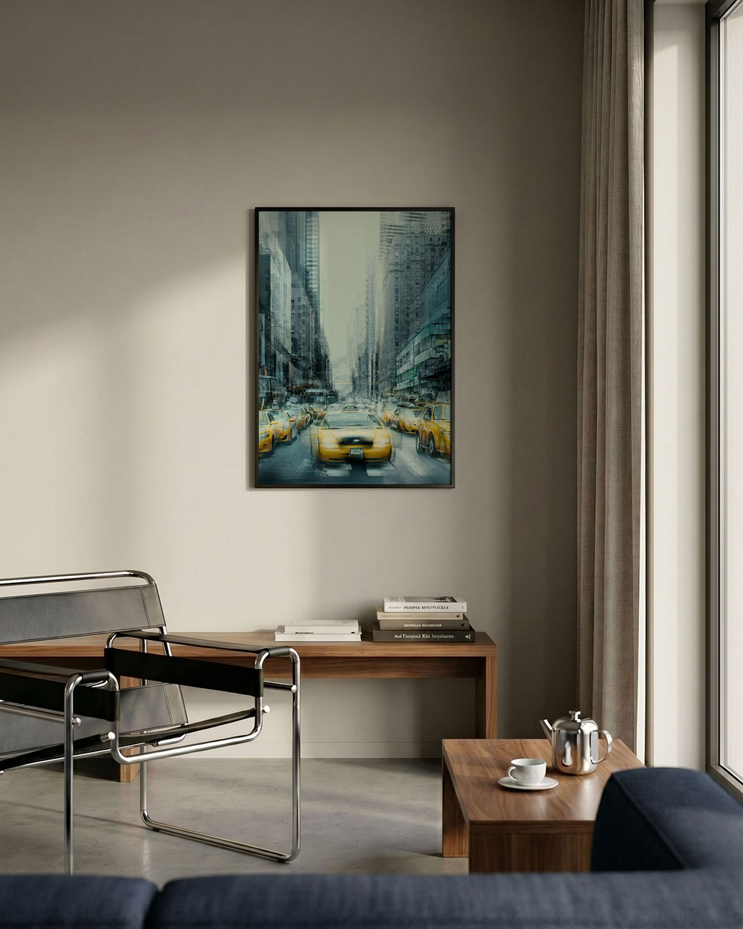 Stedelijke scène Poster