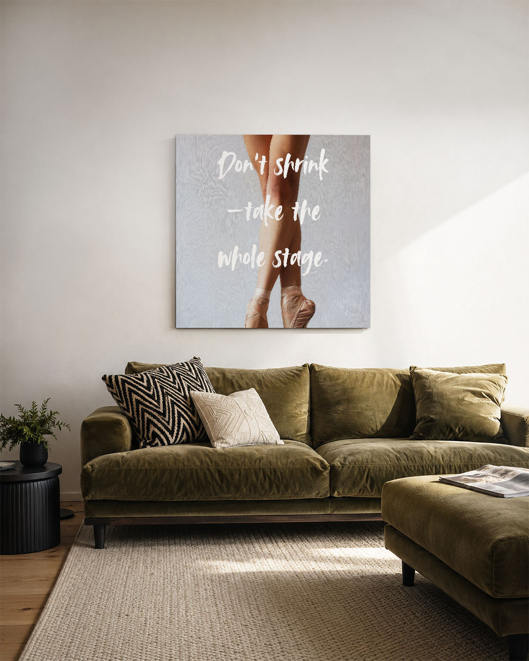 Inspirerende dans Kunstwerk