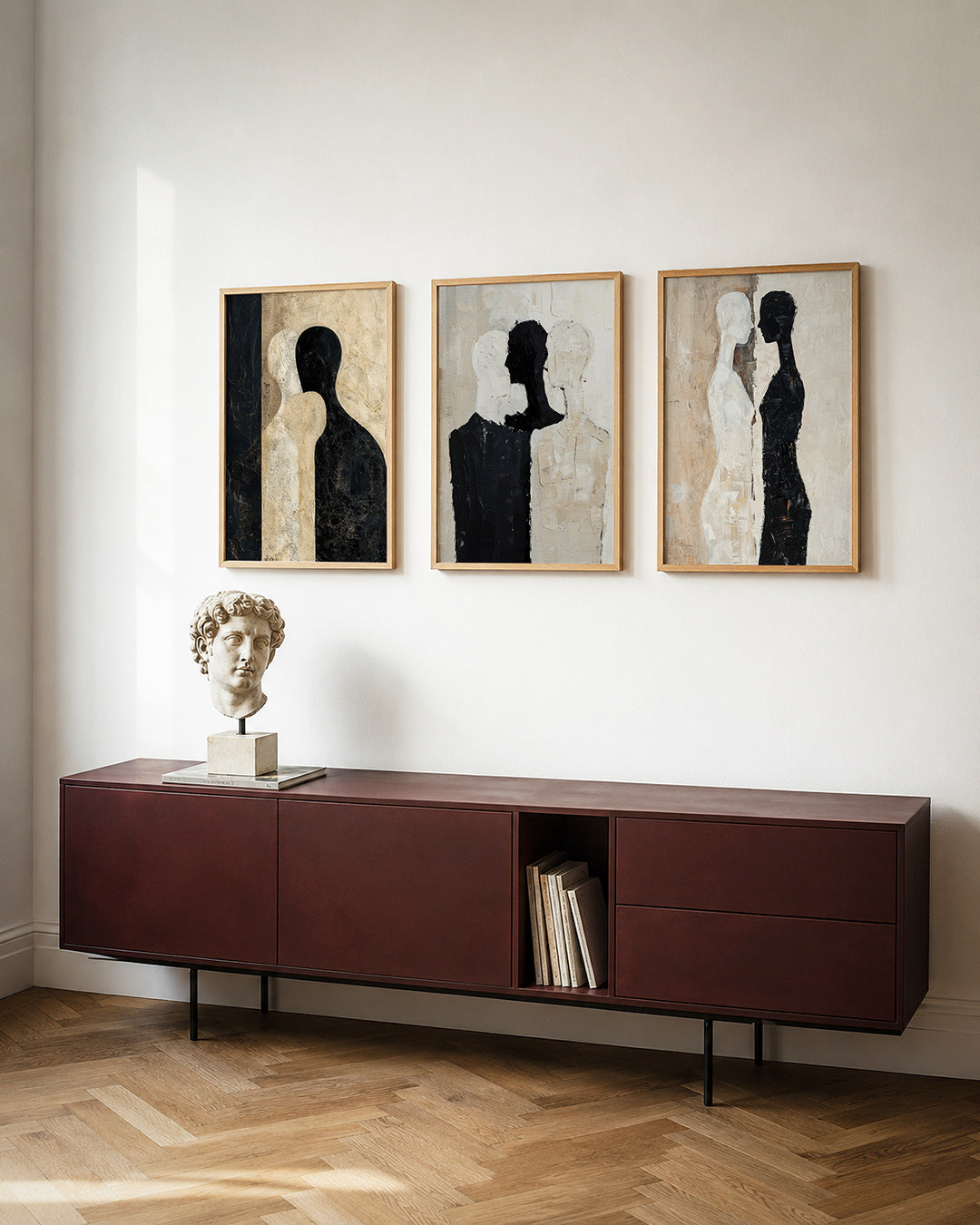 Vorm en schaduw Posterset