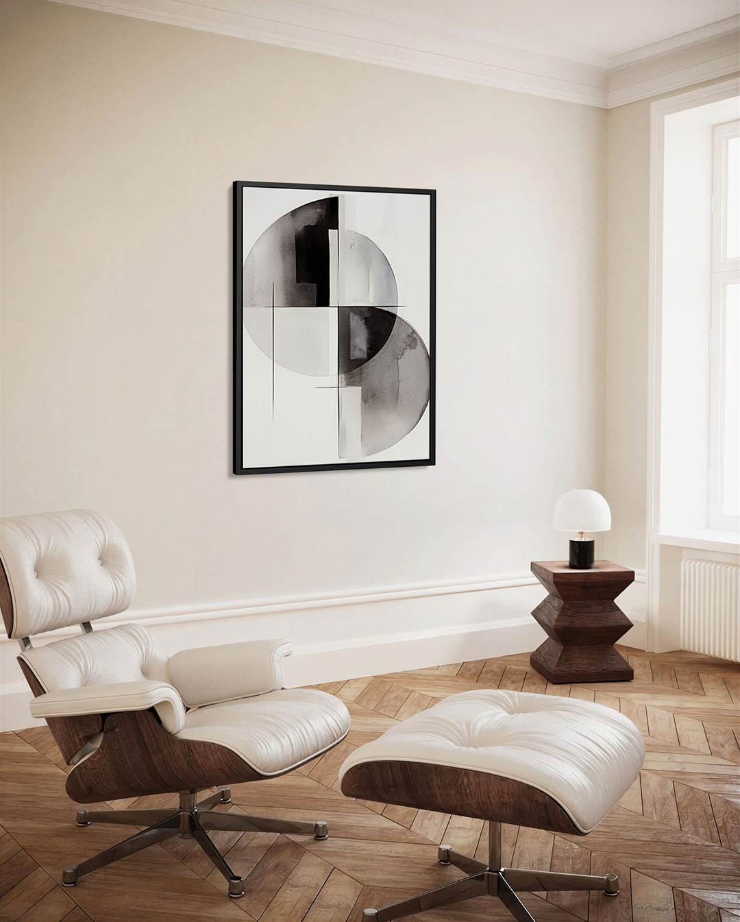 Geometrische vormen Kunstwerk