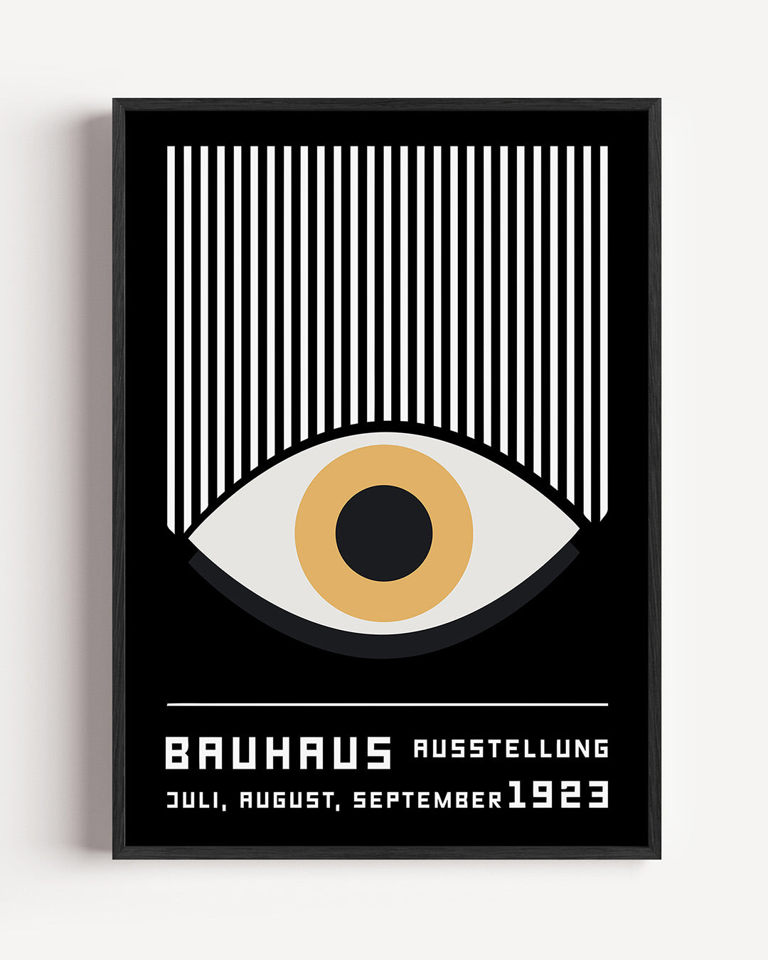 Oog en lijnen Poster