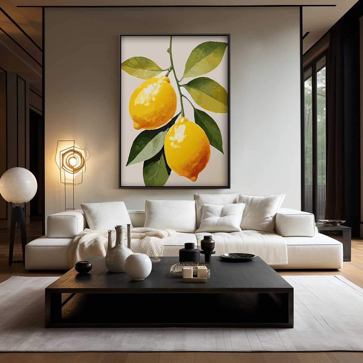 Citroen Droom Kunstwerk-canvas-dibond-plexiglas-wanddecoratie-WallArtistic