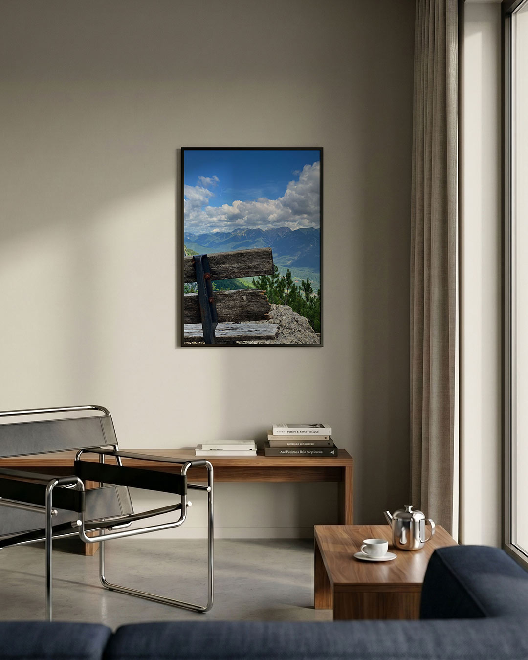 Berglandschap Poster