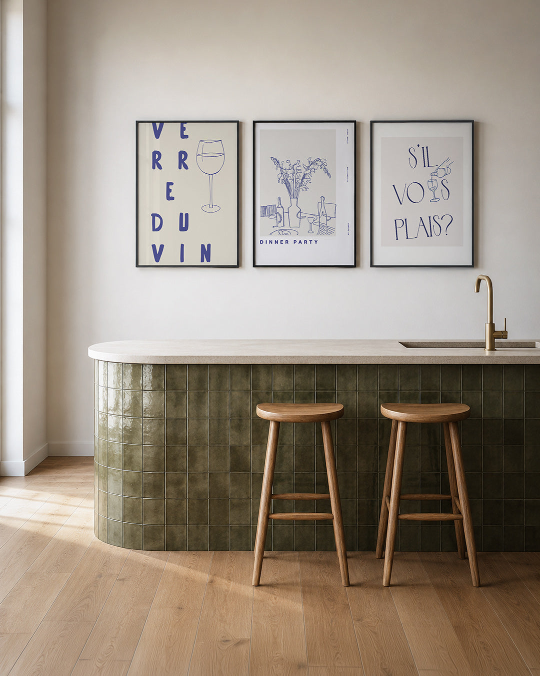 Wijn en woorden Posterset