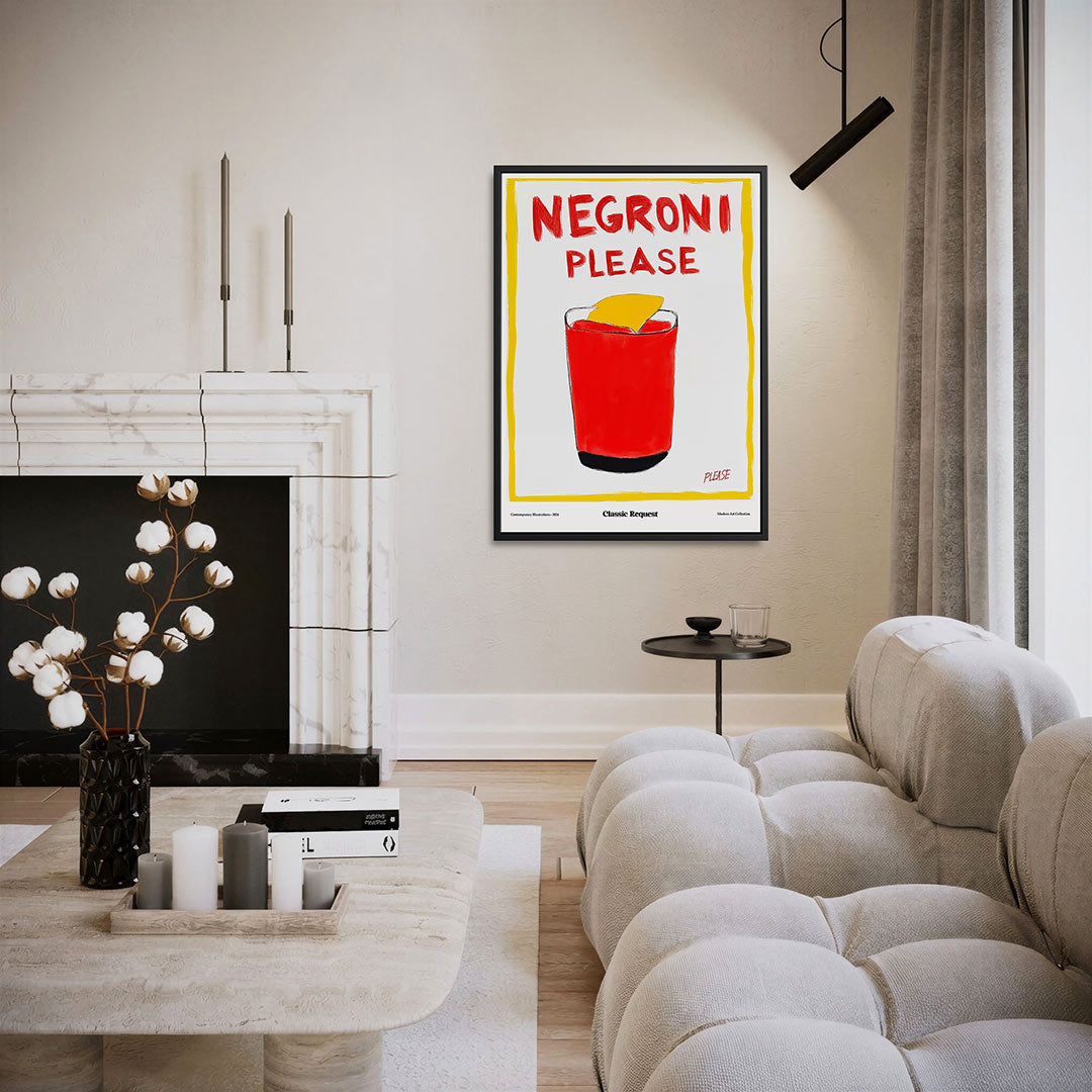 Vrolijke drank illustratie Kunstwerk