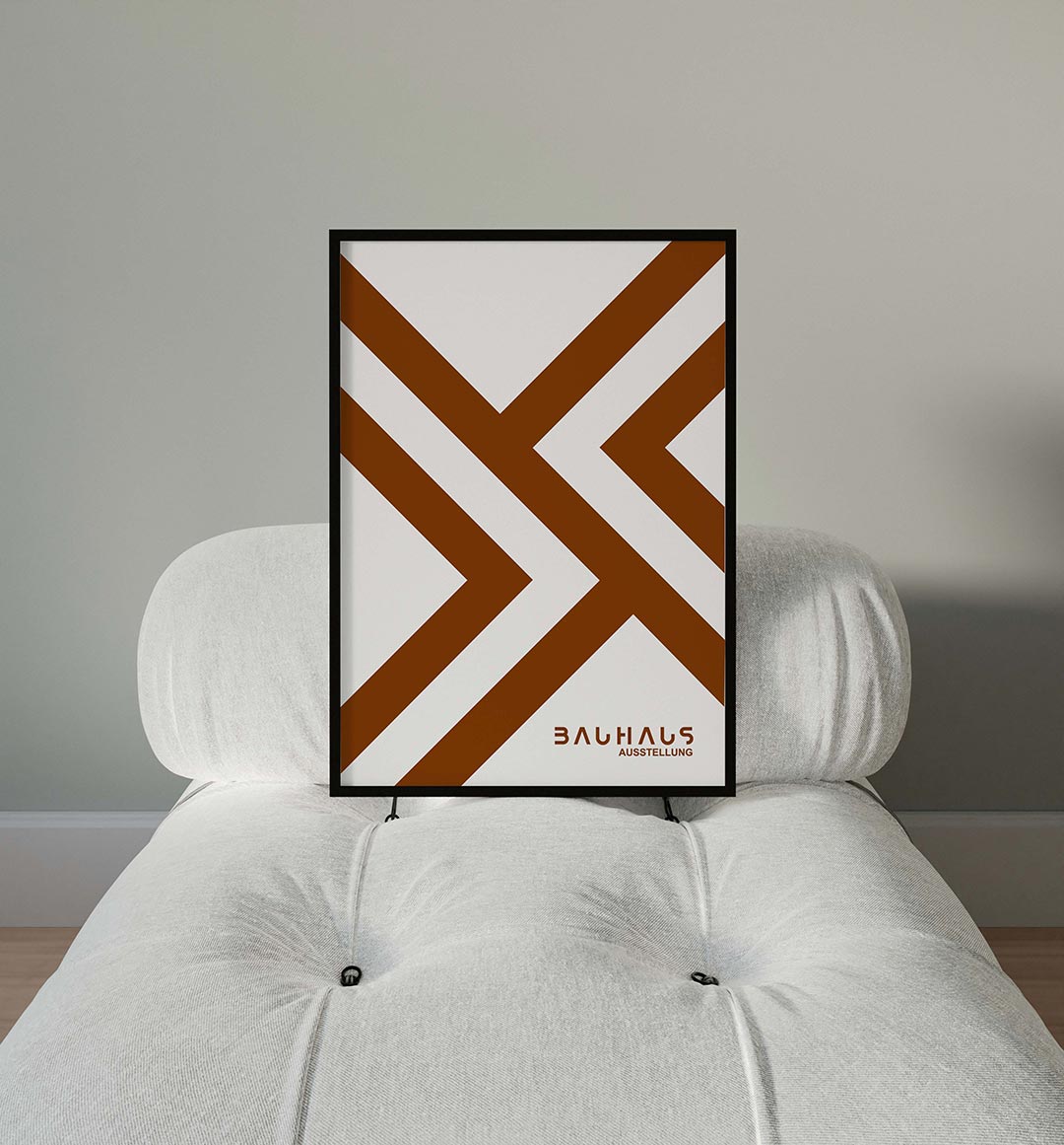 Lijnen en vlakken Poster