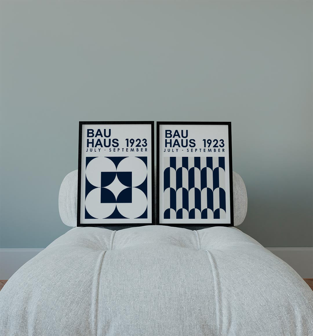 Cirkel en vierkant Posterset