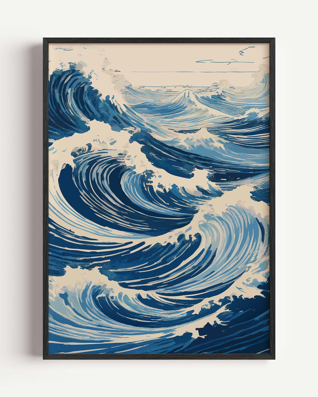 Dynamische Oceaangolven Poster-WallArtistic